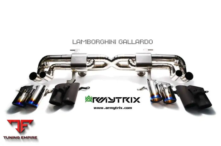 ARMYTRIX LAMBORGHINI GALLARDOLP550/560/570 (2007-2013) VALVETRONIC EXHAUST SYSTEM
