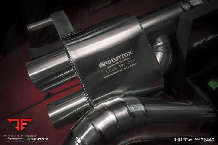 ARMYTRIX LAMBORGHINI GALLARDOLP550/560/570 (2007-2013) VALVETRONIC EXHAUST SYSTEM