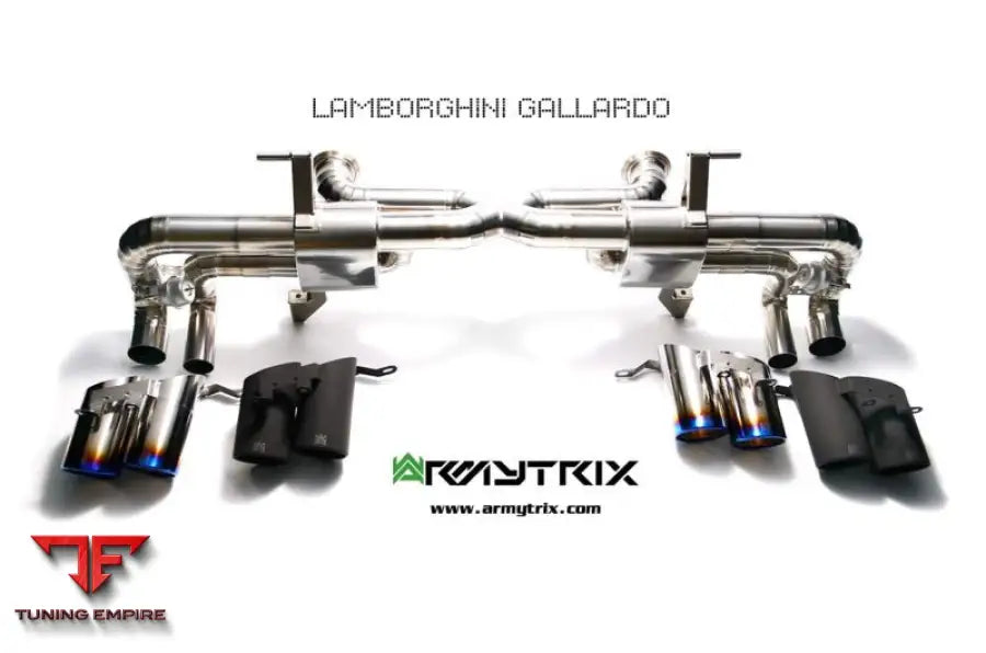 ARMYTRIX LAMBORGHINI GALLARDOLP550/560/570 (2007-2013) VALVETRONIC EXHAUST SYSTEM