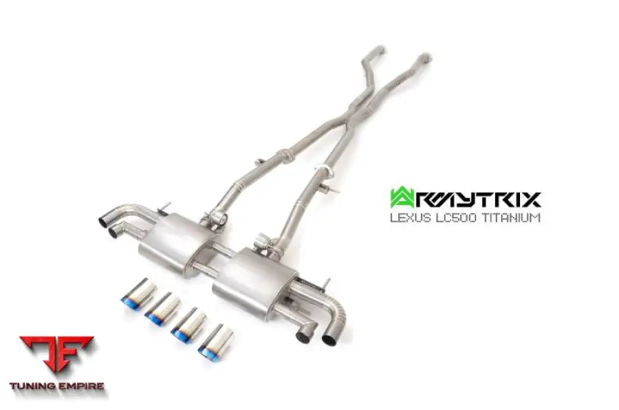ARMYTRIX LEXUS LC500 5.0 V8 (2017-PRESENT) TITANIUM VALVETRONIC EXHAUST SYSTEM
