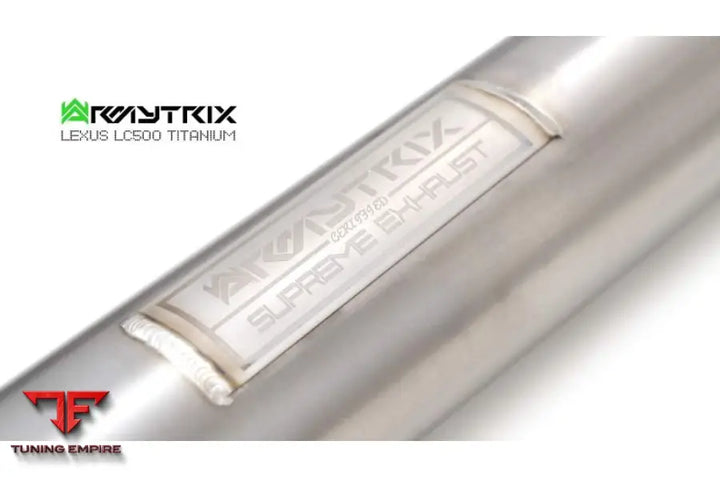 ARMYTRIX LEXUS LC500 5.0 V8 (2017-PRESENT) TITANIUM VALVETRONIC EXHAUST SYSTEM