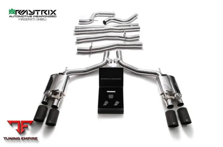 ARMYTRIX MASERATI GHIBLI (2013-2018) VALVETRONIC EXHAUST SYSTEM