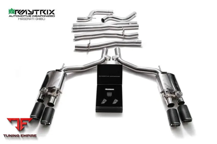 ARMYTRIX MASERATI GHIBLI (2013-2018) VALVETRONIC EXHAUST SYSTEM