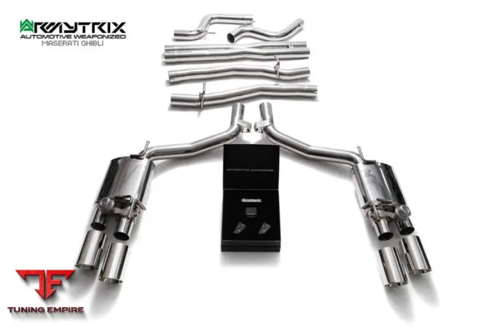 ARMYTRIX MASERATI GHIBLI (2013-2018) VALVETRONIC EXHAUST SYSTEM