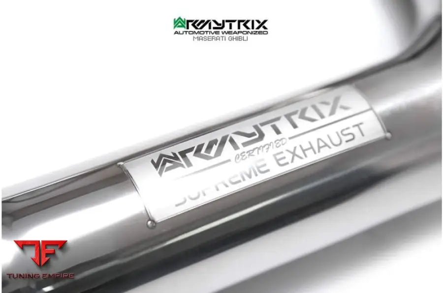 ARMYTRIX MASERATI GHIBLI (2013-2018) VALVETRONIC EXHAUST SYSTEM