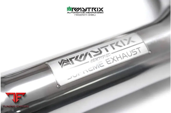ARMYTRIX MASERATI GHIBLI (2013-2018) VALVETRONIC EXHAUST SYSTEM