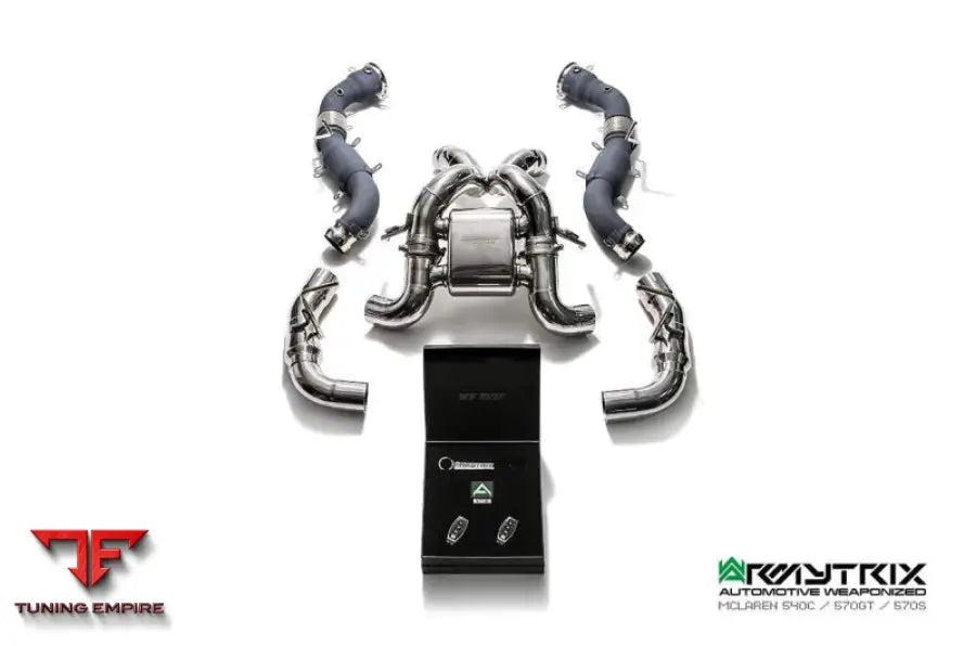 ARMYTRIX MCLAREN 570S / 570GT / 540C (2015-PRESENT) VALVETRONIC EXHAUST SYSTEM