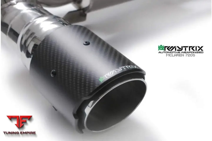 ARMYTRIX MCLAREN 720S (2017-PRESENT) VALVETRONIC EXHAUST SYSTEM