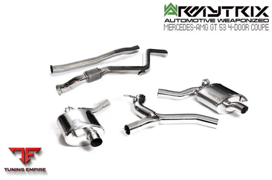 ARMYTRIX MERCEDES-AMG GT 43/53 4-DOOR COUPÉ OPF/NON-OPF (2019-PRESENT) VALVETRONIC EXHAUST SYSTEM