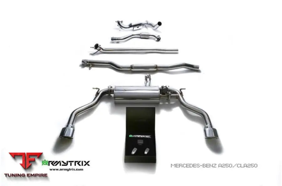 ARMYTRIX MERCEDES BENZ/CLA-KLASSE/C117 CLA250 4 MATIC (2013-2015) VALVETRONIC EXHAUST SYSTEM