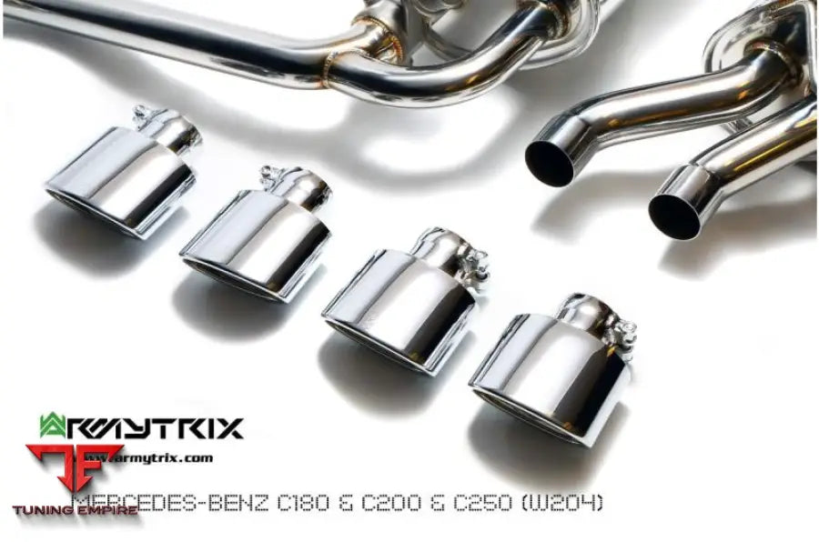 ARMYTRIX MERCEDES BENZ W204 C180/C200/C250 1.8 TURBO (2011-2014) VALVETRONIC EXHAUST SYSTEM