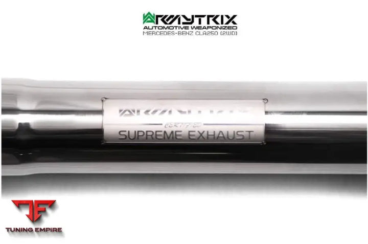 ARMYTRIX MERCEDES BENZ X117 CLA200/CLA250 SHOOTING BRAKE 2WD (2013-2015) VALVETRONIC EXHAUST SYSTEM