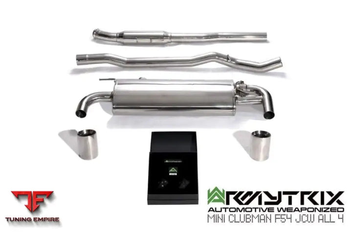 ARMYTRIX MINI CLUBMAN F54 JCW ALL 4 (2019-2024) VALVETRONIC EXHAUST SYSTEM