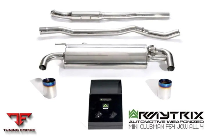 ARMYTRIX MINI CLUBMAN F54 JCW ALL 4 (2019-2024) VALVETRONIC EXHAUST SYSTEM