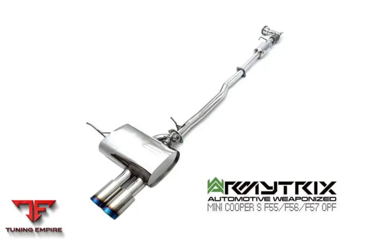 ARMYTRIX MINI COOPER S F56 F57 2.0 TURBO (2019-2024) VALVETRONIC EXHAUST SYSTEM