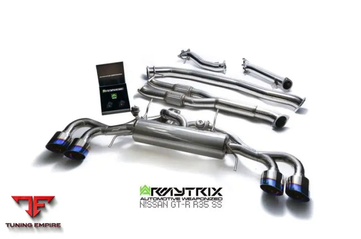 ARMYTRIX NISSAN GT-R R35 3.8 TWIN-TURBO V6 (2007-PRESENT) VALVETRONIC EXHAUST SYSTEM