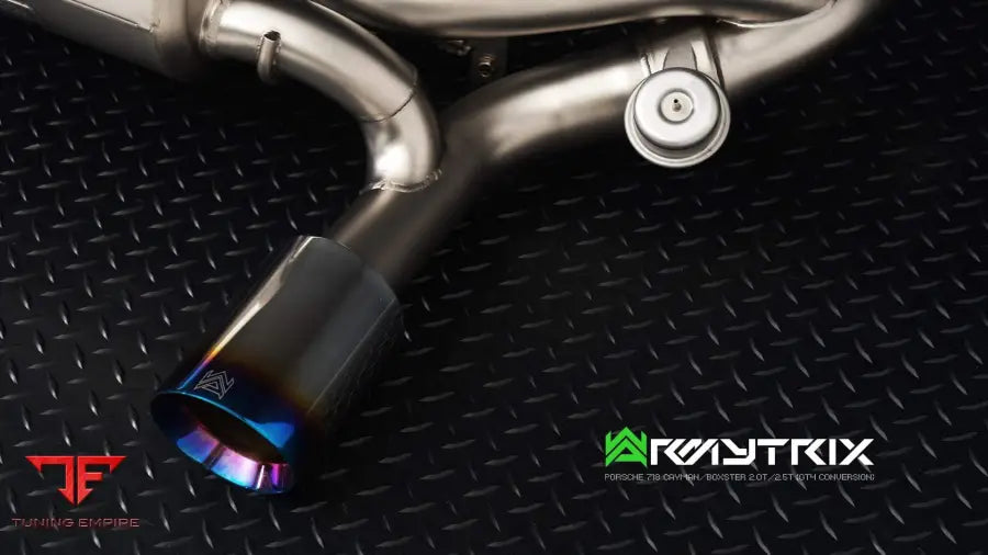 ARMYTRIX PORSCHE 718 CAYMAN (2016-PRESENT) GT4 RS CONVERSION VALVETRONIC EXHAUST SYSTEM