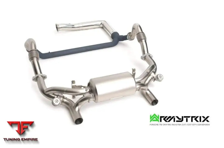 ARMYTRIX PORSCHE 718 CAYMAN (2016-PRESENT) GT4 RS CONVERSION VALVETRONIC EXHAUST SYSTEM