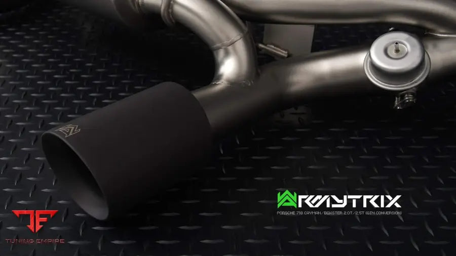 ARMYTRIX PORSCHE 718 CAYMAN (2016-PRESENT) GT4 RS CONVERSION VALVETRONIC EXHAUST SYSTEM