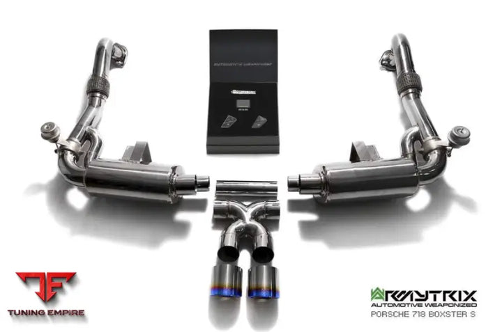 ARMYTRIX PORSCHE 718 CAYMAN (2016-PRESENT) VALVETRONIC EXHAUST SYSTEM