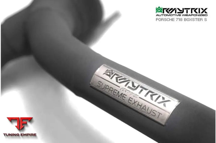 ARMYTRIX PORSCHE 718 CAYMAN GT4 (2019-PRESENT) VALVETRONIC EXHAUST SYSTEM