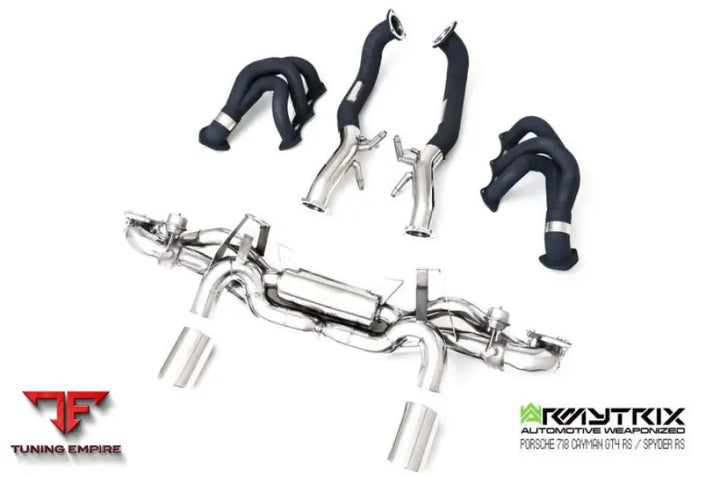 ARMYTRIX PORSCHE 718 CAYMAN GT4 RS / SPYDER RS (2022-PRESENT) VALVETRONIC EXHAUST SYSTEM