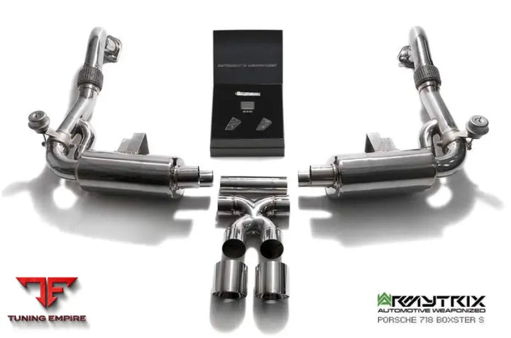 ARMYTRIX PORSCHE 718 CAYMAN GT4 RS / SPYDER RS (2022-PRESENT) VALVETRONIC EXHAUST SYSTEM