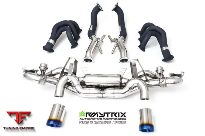 ARMYTRIX PORSCHE 718 CAYMAN GT4 RS / SPYDER RS (2022-PRESENT) VALVETRONIC EXHAUST SYSTEM