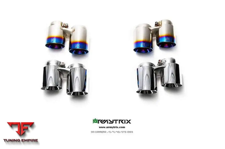 ARMYTRIX PORSCHE 911 CARRERA 991.1 4/S/4S/GTS (2012-2015) VALVETRONIC EXHAUST SYSTEM