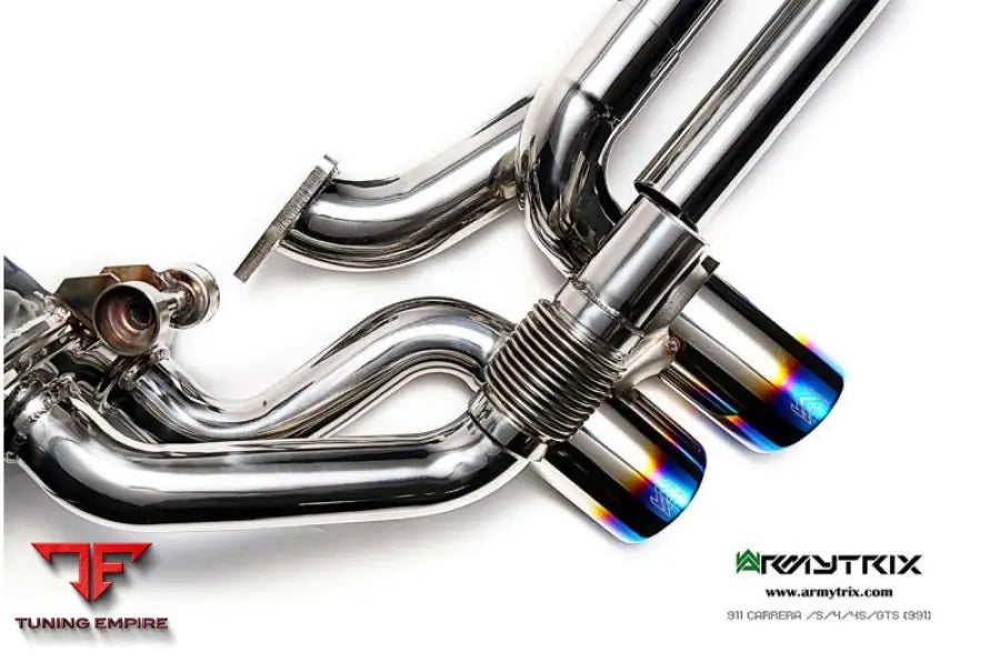ARMYTRIX PORSCHE 911 CARRERA 991.1 4/S/4S/GTS (2012-2015) VALVETRONIC EXHAUST SYSTEM