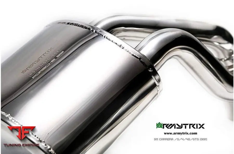 ARMYTRIX PORSCHE 911 CARRERA 991.1 4/S/4S/GTS (2012-2015) VALVETRONIC EXHAUST SYSTEM
