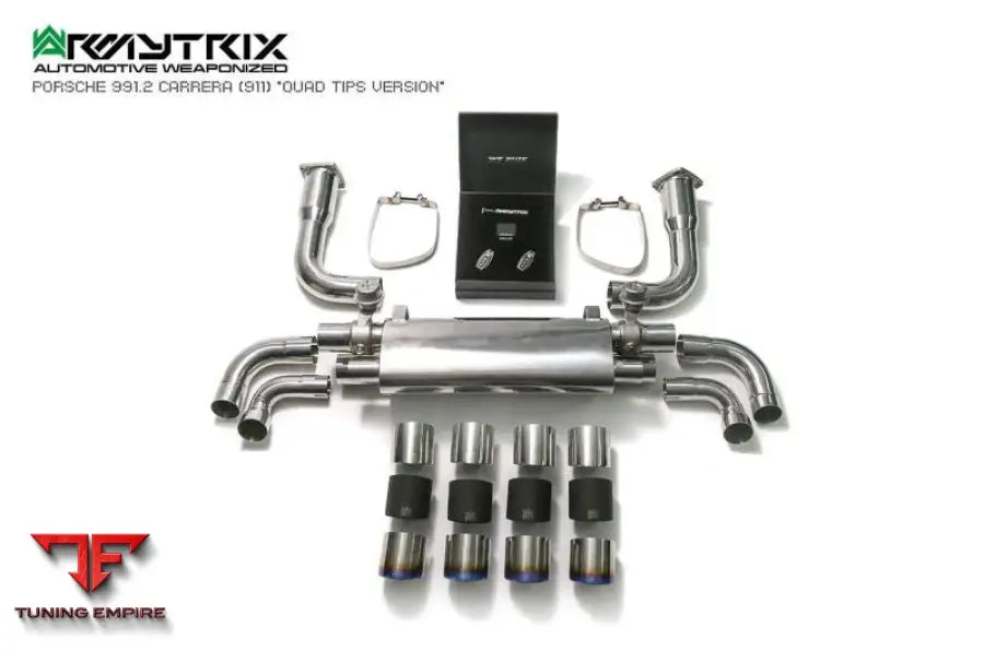 ARMYTRIX PORSCHE 911 CARRERA 991.2 S/ 4/ 4S/ GTS (2016-2019) VALVETRONIC EXHAUST SYSTEM