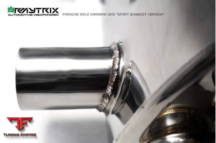 ARMYTRIX PORSCHE 911 CARRERA 991.2 S /4 /4S /GTS (2016-2019) VALVETRONIC EXHAUST SYSTEM