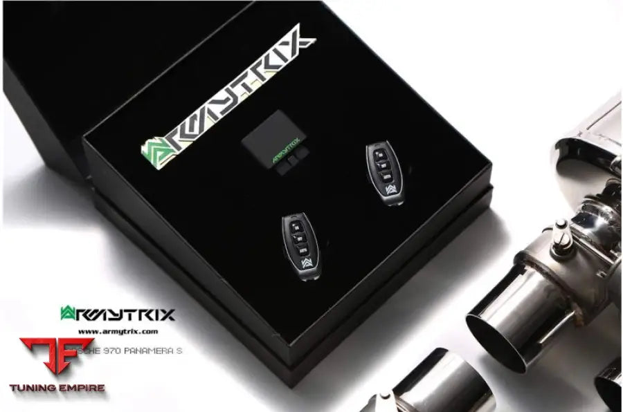 ARMYTRIX PORSCHE 970 PANAMERA 4/S/4S/GTS (2009-2013) VALVETRONIC EXHAUST SYSTEM