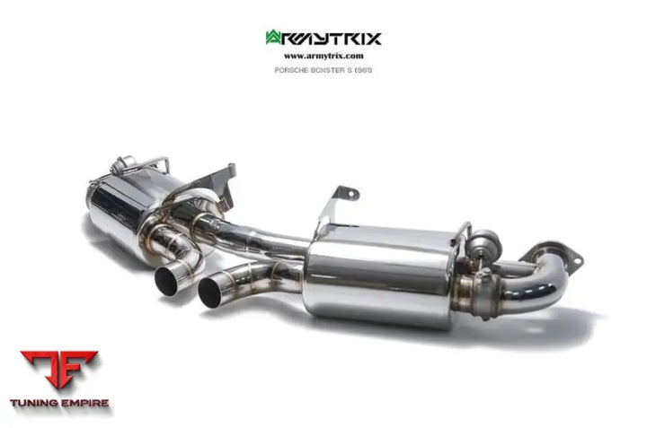 ARMYTRIX PORSCHE 981 BOXSTER S/GTS/SPYDER (2012-2016) VALVETRONIC EXHAUST SYSTEM