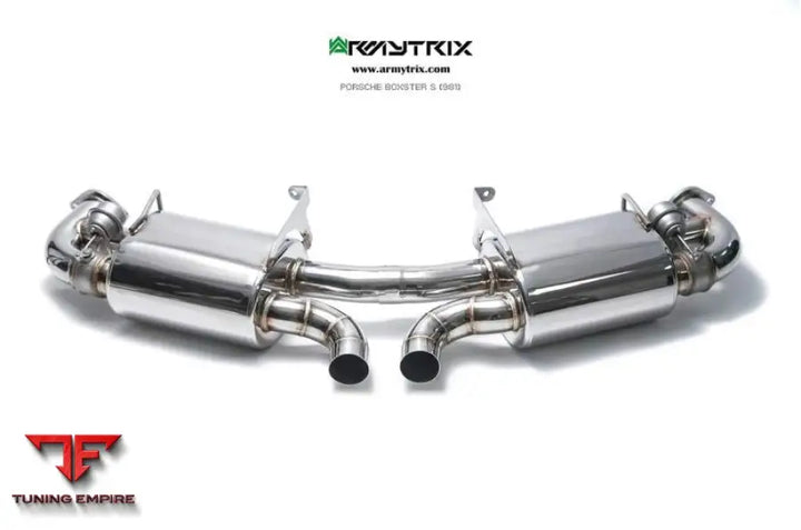 ARMYTRIX PORSCHE 981 CAYMAN S/GTS/GT4 (2012-2016) VALVETRONIC EXHAUST SYSTEM