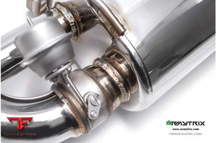 ARMYTRIX PORSCHE 981 CAYMAN S/GTS/GT4 (2012-2016) VALVETRONIC EXHAUST SYSTEM