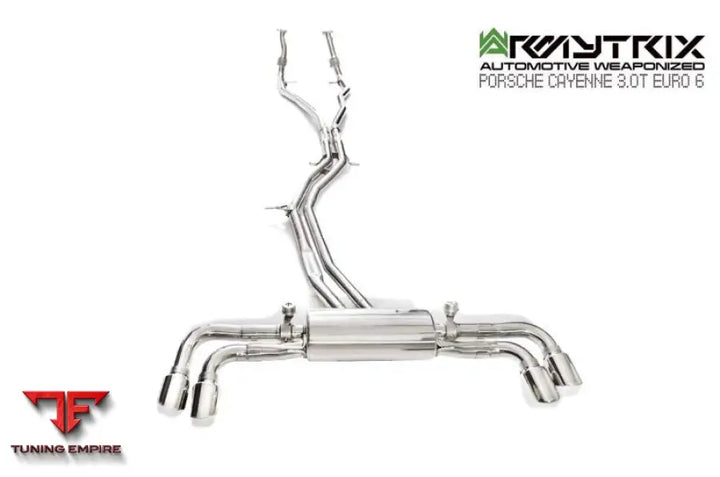 ARMYTRIX PORSCHE CAYENNE E3 3.0 TURBO OPF (2018-PRESENT) VALVETRONIC EXHAUST SYSTEM