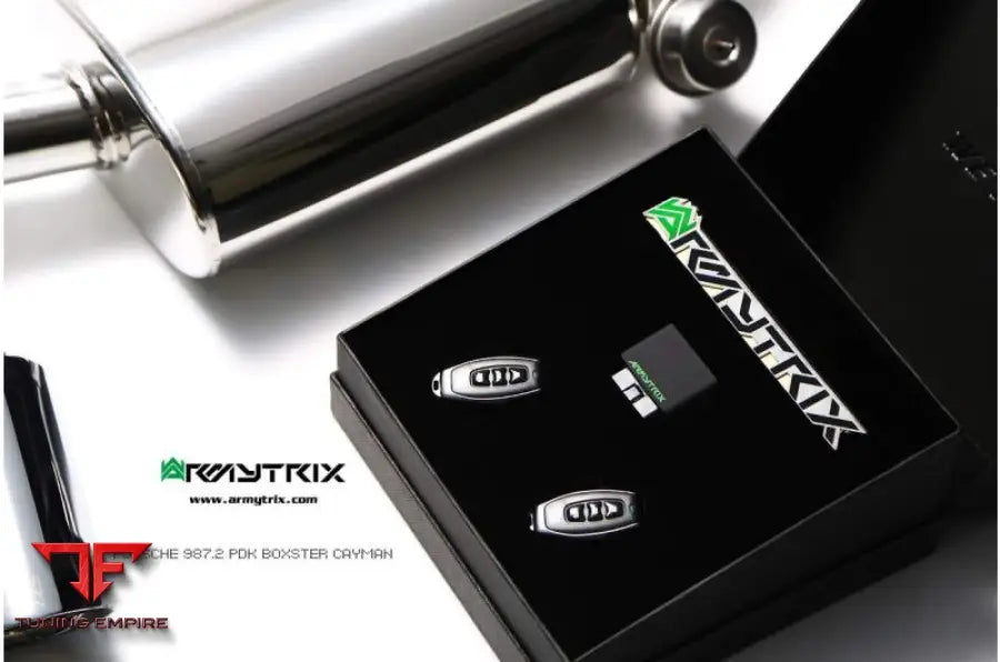 ARMYTRIX PORSCHE CAYMAN 987.2 PDK (2009-2012) VALVETRONIC EXHAUST SYSTEM