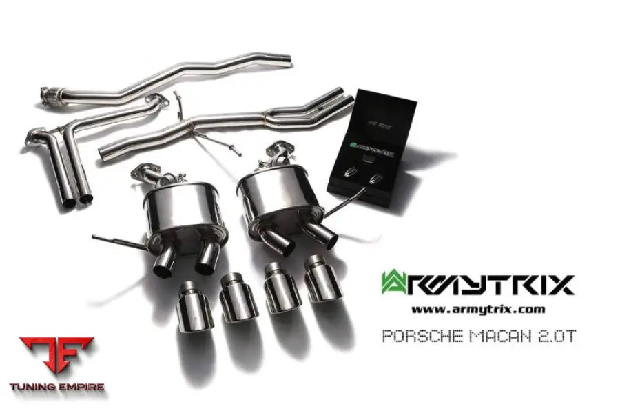 ARMYTRIX PORSCHE MACAN 2.0 TURBO (2014-2018) VALVETRONIC EXHAUST SYSTEM