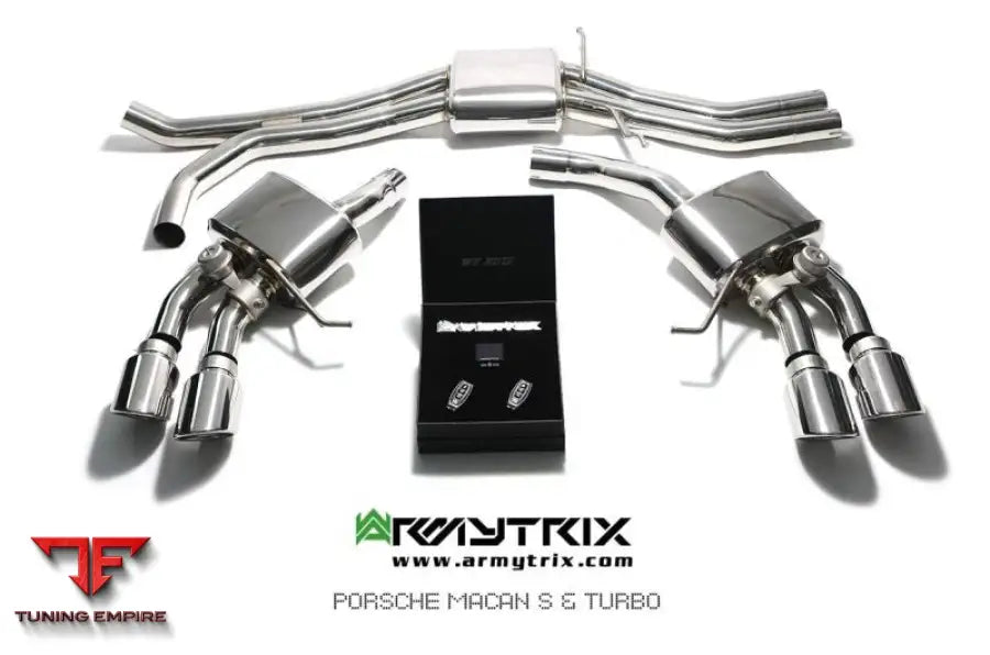 ARMYTRIX PORSCHE MACAN TURBO 3.6 V6 TURBO (2014-2018) VALVETRONIC EXHAUST SYSTEM
