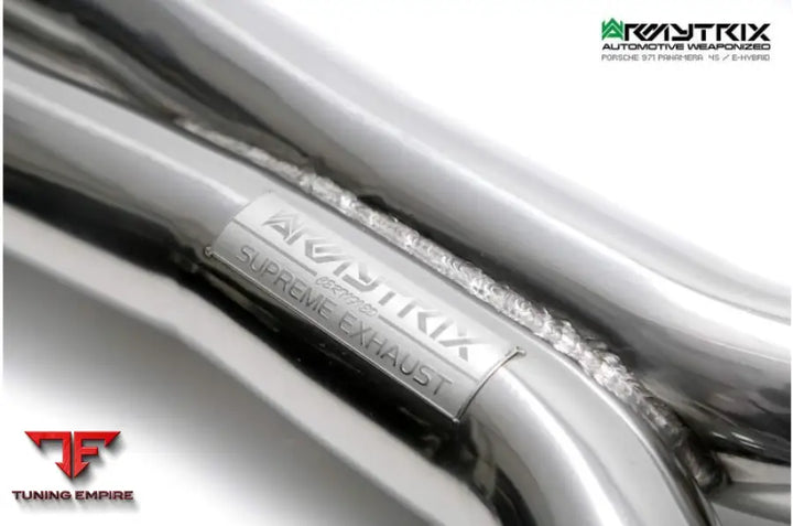 ARMYTRIX PORSCHE PANAMERA 971 4S 2.9L V6 TWIN TURBO (2017-2024) VALVETRONIC EXHAUST SYSTEM