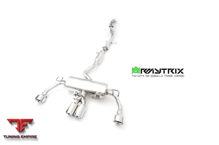 ARMYTRIX TOYOTA GR COROLLA (2023-PRESENT) TRACK EDITION VALVETRONIC EXHAUST SYSTEM