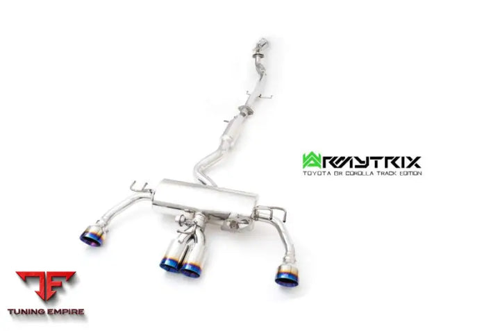 ARMYTRIX TOYOTA GR COROLLA (2023-PRESENT) TRACK EDITION VALVETRONIC EXHAUST SYSTEM
