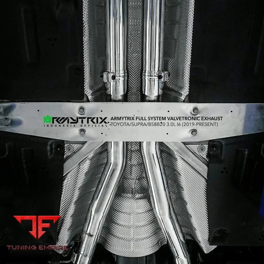 ARMYTRIX TOYOTA GR SUPRA A90 A91 / OE VALVE CONTROL / NON-OPF (2019-PRESENT) VALVETRONIC EXHAUST SYSTEM