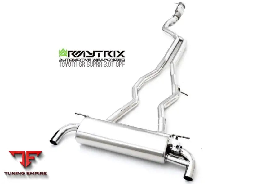 ARMYTRIX TOYOTA GR SUPRA A90 A91 OPF (INTEGRATES WITH OE VALVE CONTROL) (2019-PRESENT) VALVETRONIC EXHAUST SYSTEM