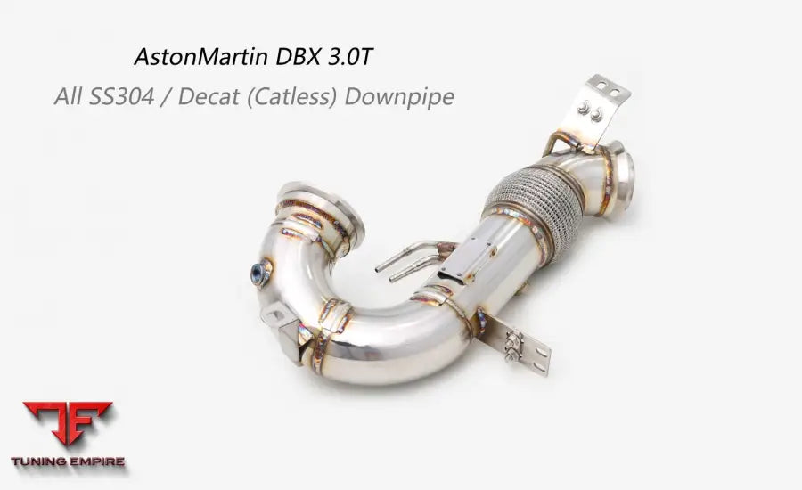 Aston Martin Dbx 3.0T All Ss304 Catless Downpipe Exhaust System