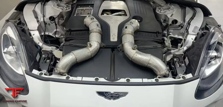 ASTON MARTIN DBX DOWNPIPES CATLESS OR WITH CATS