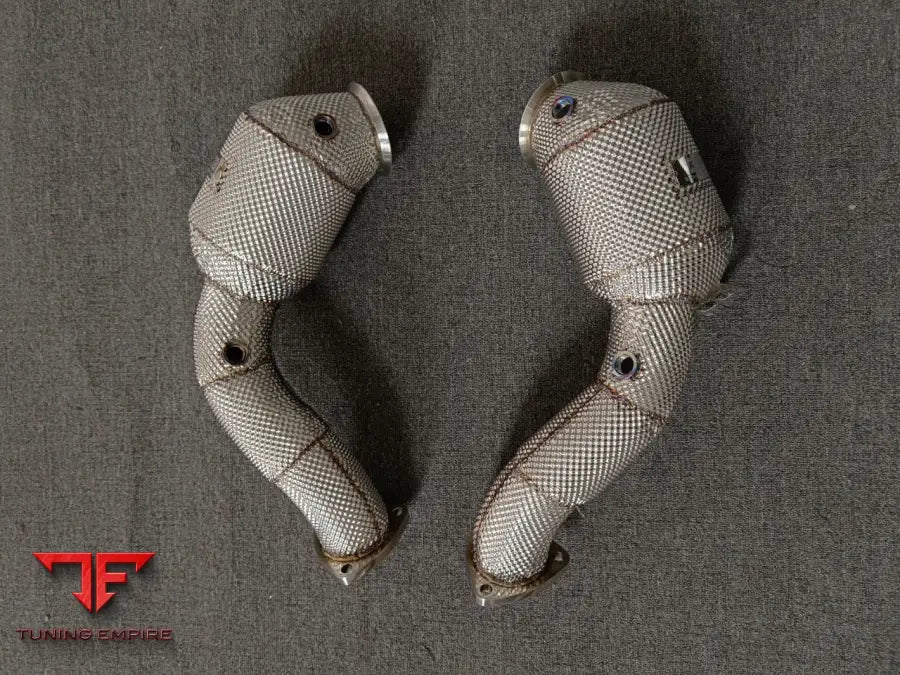 ASTON MARTIN DBX DOWNPIPES CATLESS OR WITH CATS