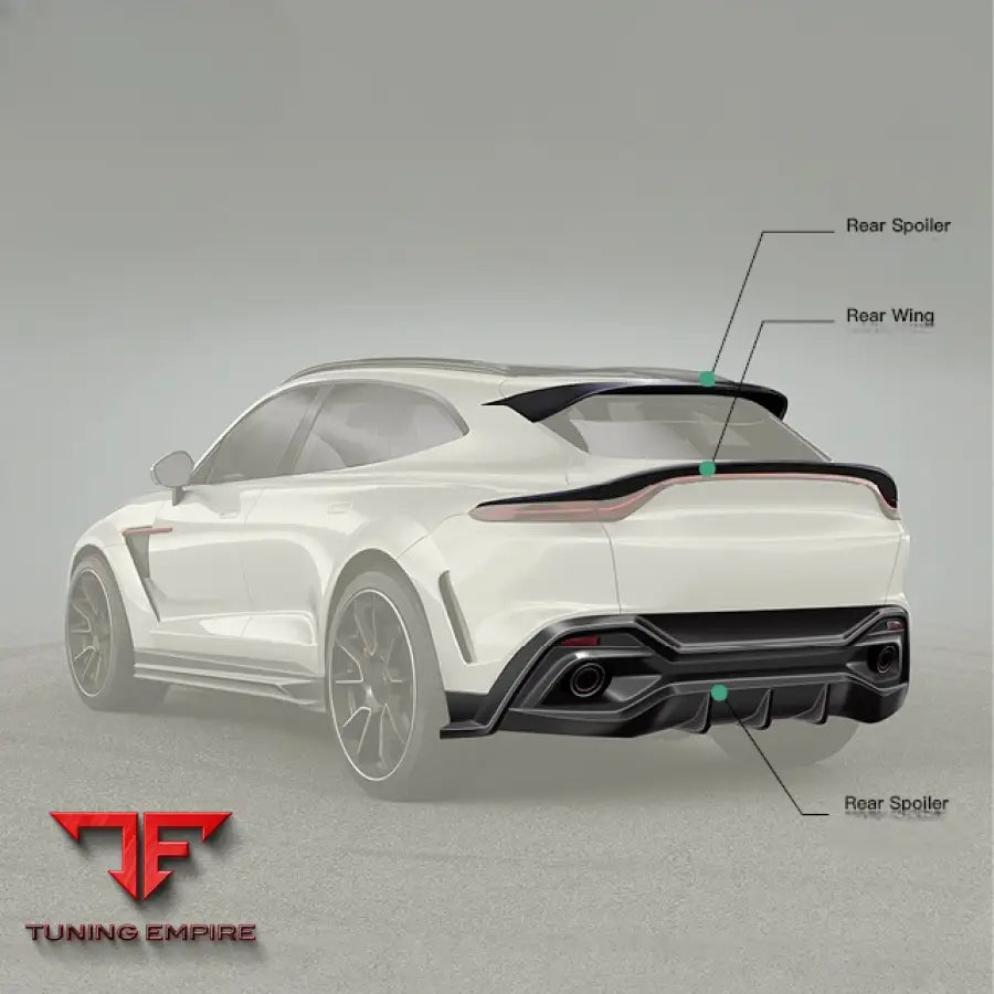 ASTON MARTIN DBX DRY CARBON FIBER BODY KIT